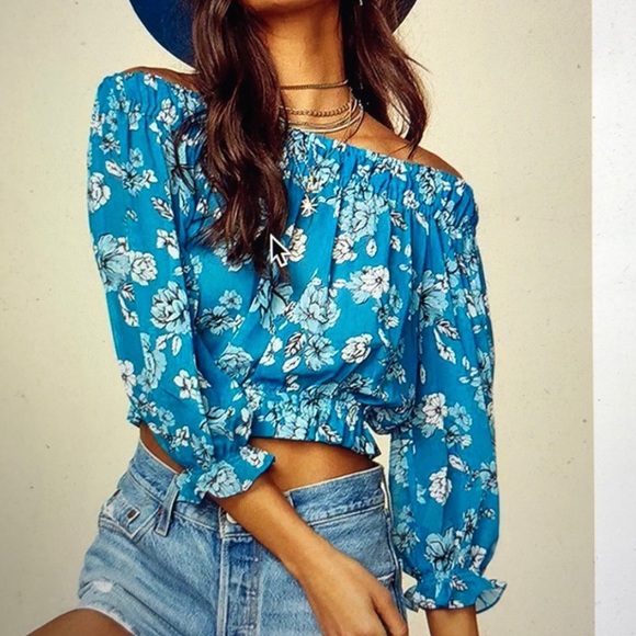 Blue Life Dune top size small - Picture 2 of 4